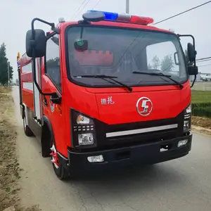 小区配置正规消防车5吨 乡镇喷洒两用水罐消防车二手泡沫消防车