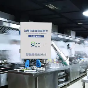 城市商业综合体餐饮废气监管监测站 集中式油烟浓度监测系统