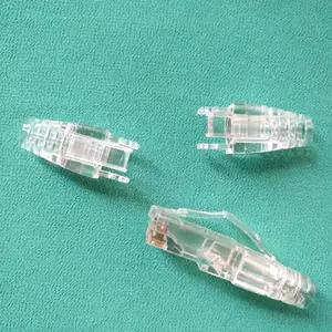 水晶头护套五类六类七类跳线组装用大孔径OD5-6mm规格颜色齐