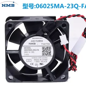 原装NMB 06025MA-24Q-FA 6025 24V 0.25A 变频器专用风机风扇