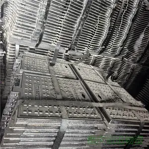 沐川铸铁井盖加工 高速公路通用 Φ800x900 E600 球墨井盖铸铁
