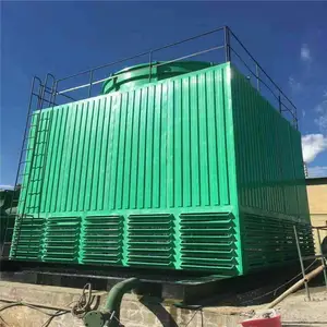 冷却塔风机 超低噪方形横流式玻璃钢冷却塔 祥庆 生产工业用