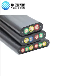 埃因直供 YFFBG 起重机专用吊车控制扁电缆 柔软起重机扁电缆
