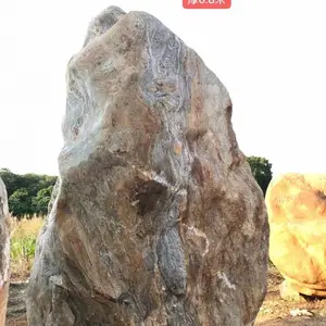 粤东 大型黄蜡石 刻字观赏石 校训石