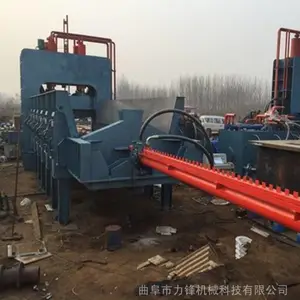铁销下角料压块机铁屑油桶压块机不锈钢边角料液压压块机
