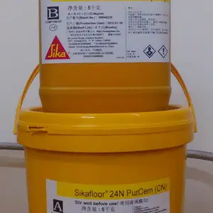 营口天元化工湖北宜昌分厂(宜昌天元化工)使用绿色西卡防静电聚氨酯砂浆施工2600m?