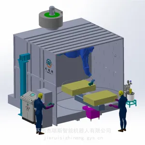 智能粉末喷涂机器人 智能喷涂机器人 自动喷漆机器人 智能涂装设备
