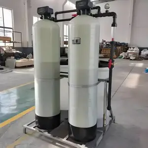 百川 十吨软化水设备 高效除水垢 树脂罐 维护费用少