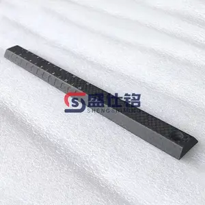 CNC 加工碳纤维异形棒 打孔开槽构件 机械设备配件
