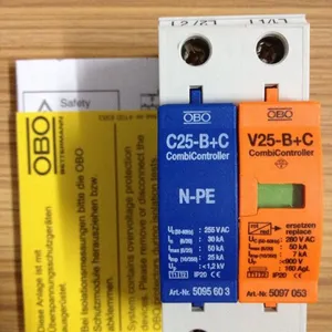 防雷器进口V25-B+C/3+NPE OBO浪涌保护器