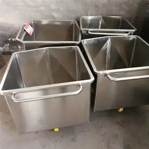 景翔牌不锈钢料车解冻池子物料周转车