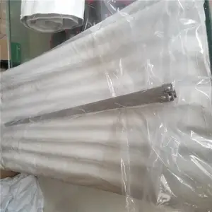 电缆接头用耐火包覆片防火毯 规格1m 一平米价格 白色耐高温防火包覆