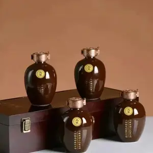 白酒空瓶价格低 250ml陶瓷酒瓶品鉴 白酒黄酒散酒容器
