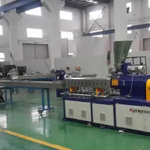 南京科尔克KTE-36双螺杆小型实验型功能色母粒塑料造粒机挤出机厂家直销