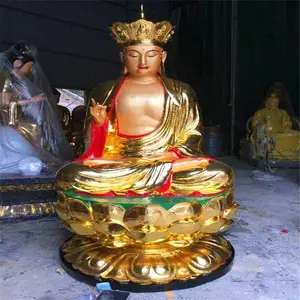 地藏王菩萨厂家 地藏王菩萨佛像 玻璃钢佛像塑造厂家