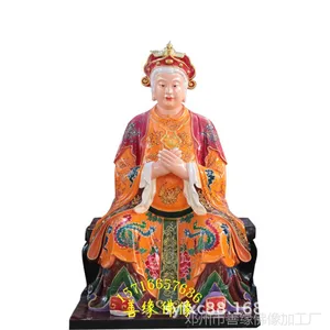 树脂黄龙王塑像 陕西玻璃钢佛像厂家直销白龙王佛像
