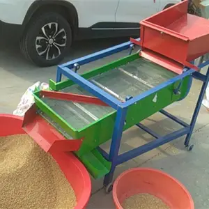 双层净粮清选机 麦种双层精选机 圣鲁牌大型玉米排渣过筛机