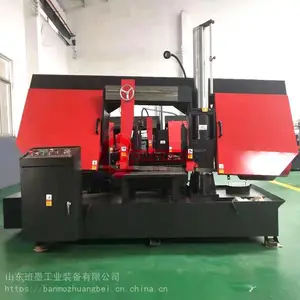 4265圆钢带锯床,650方钢切割锯床,半自动液压带锯床