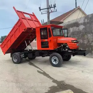 圣成分时四驱六轮拖拉机 农用四不像运输车 拉沙拉土自卸四驱车