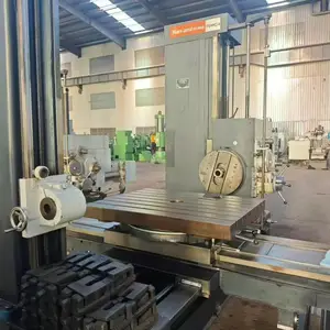 处理二手汉 川TX611C-4数显卧式铣镗床钻孔直径50