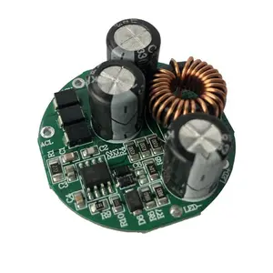 DC12V升压15W18W内置圆形LED驱动电源PAR灯 AR111灯 球泡灯 吸顶灯驱动