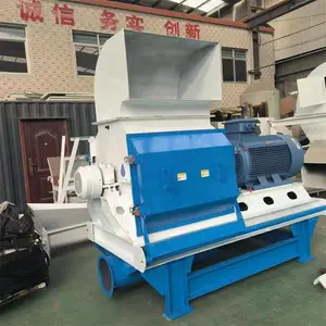 木粉机时产3吨锯末成型机高效粉碎机锤片式结构