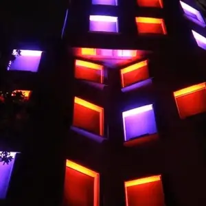 led�߲ʱ�ɫ�ƻ����ˮ�Ƶ������ƹ���KTVװ�αڵ�¥����������