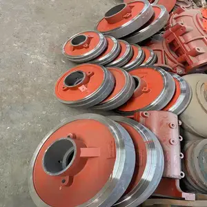 污水杂质泵配件 中泉耐磨蜗壳 填料箱 离心式水泵过流部件厂家