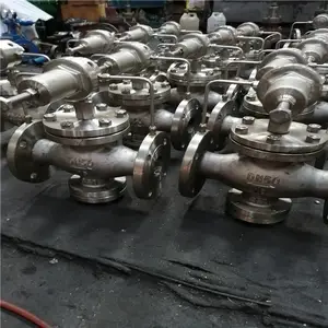 铸钢先导式活塞式气体减压阀 YK43X-25C DN100法兰空气减压阀 昆明供应