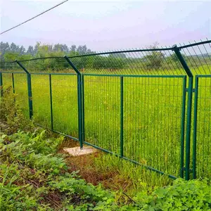 肇庆草绿色边框护栏网定制 从化养殖果园圈地框架围网价格