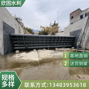 液压活动坝 翻板闸门底轴驱动钢坝闸 河道景观橡胶坝厂家按需定制