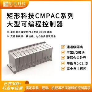 矩形科技CMPAC系列大型PLC 全国产化 安全可控 器件双*** 一次性加固