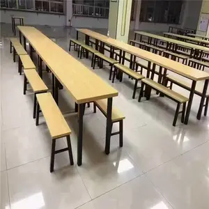 定制餐桌椅定制-注重实用性与安全性,适配中小学食堂日常使用