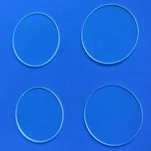 D263T肖特超薄0.175mm 0.3mm 0.175mm厚 圆形方形超薄光学玻璃