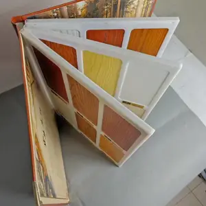 太原木门色卡本制作板材样品册加工衣柜色卡供应