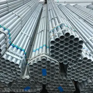 镀锌管DN15外径21.3镀锌钢管镀锌水管消防钢管批发