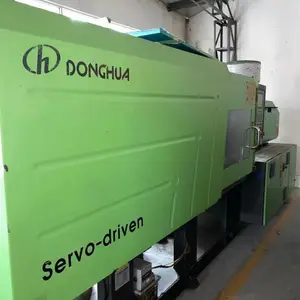 低价转让东华注塑130吨原装伺服注塑机,机况保养好二手注塑机价格出售