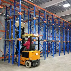 驶入式仓库货架 金龙恒晟JLHS12 贯通式仓储设备定做
