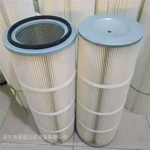 耐高温激光切割机除尘器纳米阻燃滤筒-晟盛过滤