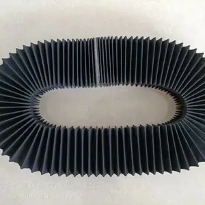 旭曦机床铣床镗床雕刻机升降机伸缩式防静电风琴导轨防护罩 防尘罩