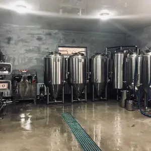 安微啤酒厂生产全套啤酒设备大型精酿啤酒设备供应商