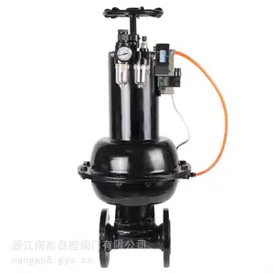 南高阀门 EG6B41J英标气动常闭式隔膜阀 一体式铸造法兰连接