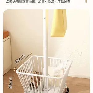 家用简约衣帽架落地卧室挂衣架轻奢简易衣服架可移动小型置物架