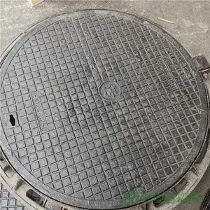 沐川铸铁井盖加工 高速公路通用 Φ800x900 E600 球墨井盖铸铁
