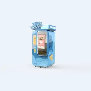 ***这款冰激凌自动售卖机 机型可选 经营创收猛