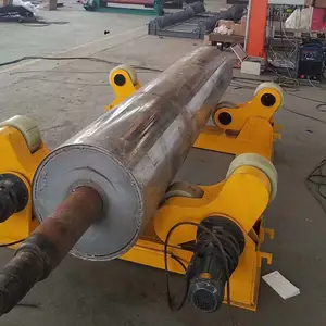 10吨焊接滚轮架 圆筒体管道焊接滚轮架 可调速滚轮架 无线控制滚轮架