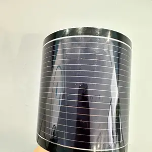 钙钛矿柔性太阳能电池板轻质超薄可弯曲高转化率户外便携幕墙发电