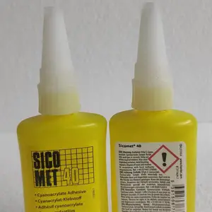 乐泰 SICOMET 40是低粘度、快固化氰基丙烯酸酯瞬干胶