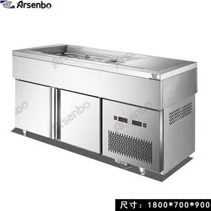 雅绅宝甜品冷藏设备 满记款冷汤池 可提供定做服务