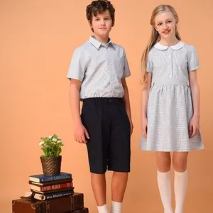 供应云浮私立学校冬季新款校服金光绒校服专业生产订制厂家学院风礼服校服